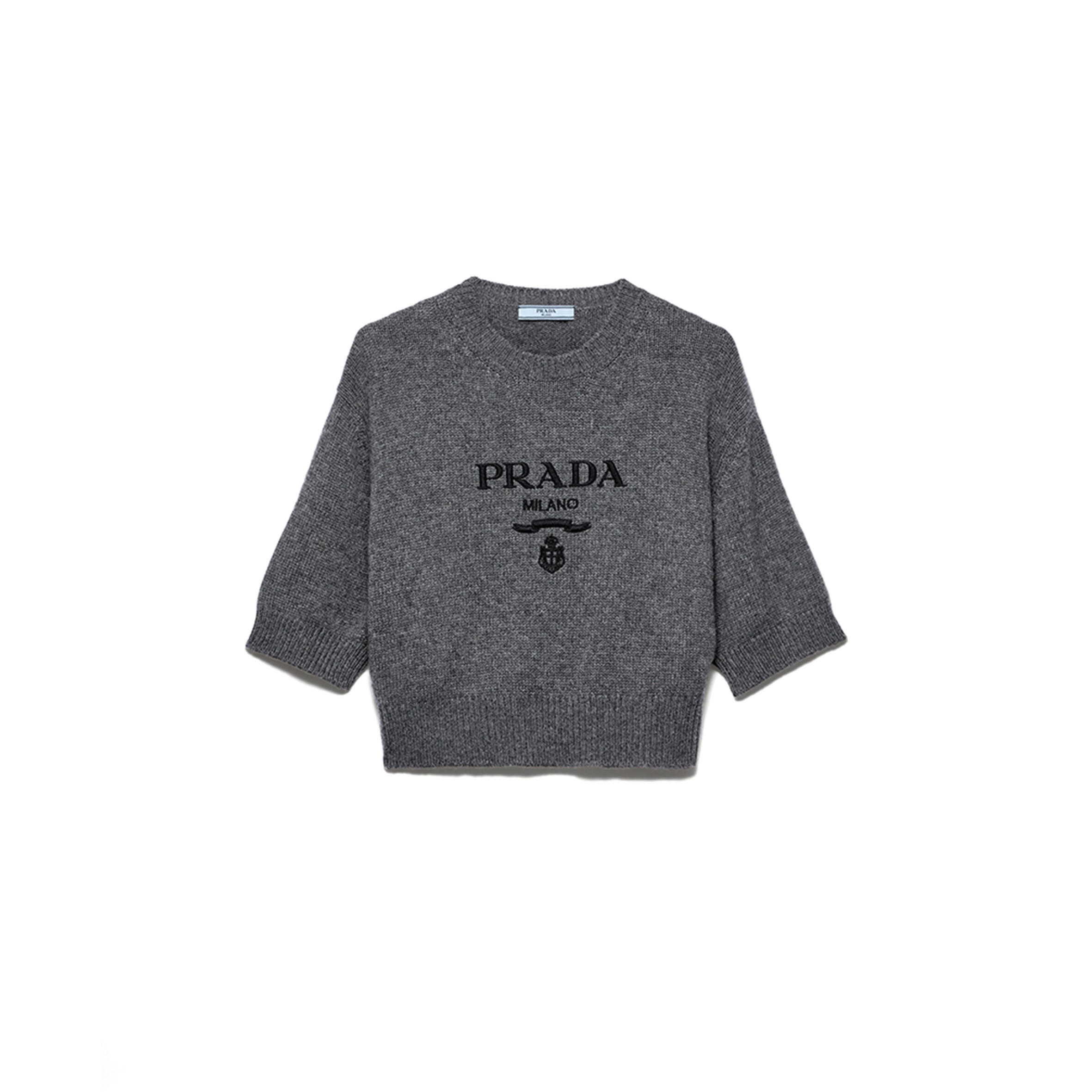 Pra*a wool and cashmere crew-neck sweater p24z1u